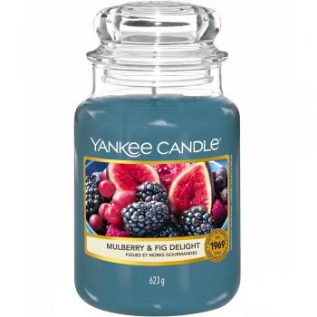 Yankee Candle 623g - Mulberry & Fig Delight - Housewarmer Duftkerze großes Glas